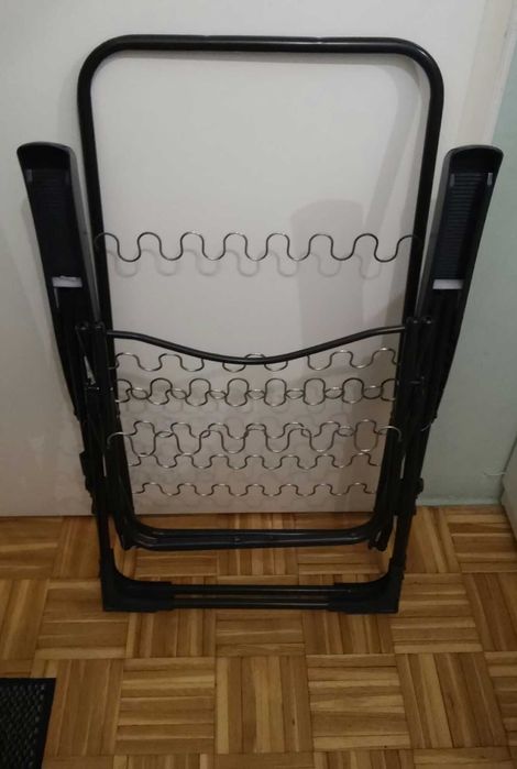 Fotel leżak ogrodowy balkonowy kempingowy składany