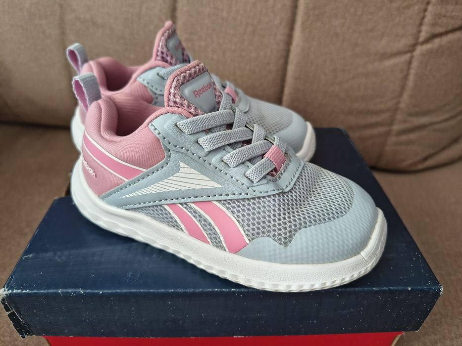 Buty sportowe adidasy Reebok rush runner 5 TD błękitno różowe 22 23