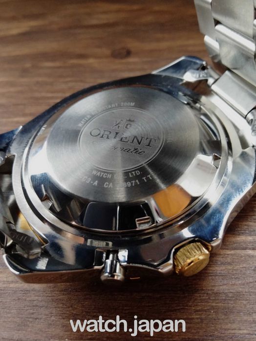 Часы - Годинник дайвер Orient Mako XL Gold Green + Коробочка