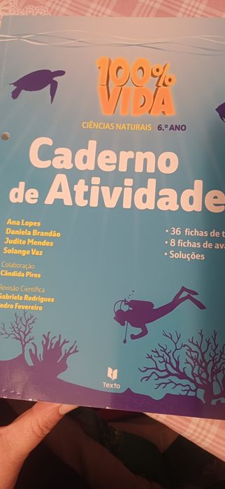 Caderno actividades ciências 6ano