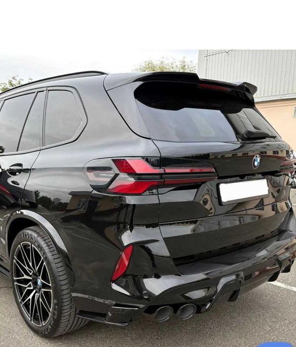 Спойлер на стекло BMW X5 G05 диффузор сплиттер губа пороги сплiтер