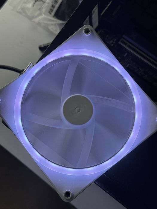 Корпусний вентилятор NZXT F140 RGB Duo White 140mm White (RF-D14SF-W1)