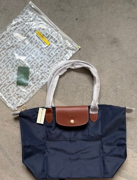 Mala Longchamp Azul Marinho