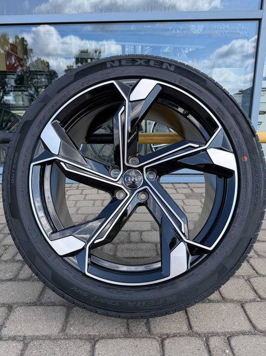 Nowe koła 20 cali Audi A6 A7 S6 S7 Q3 SQ3 czarno srebrne