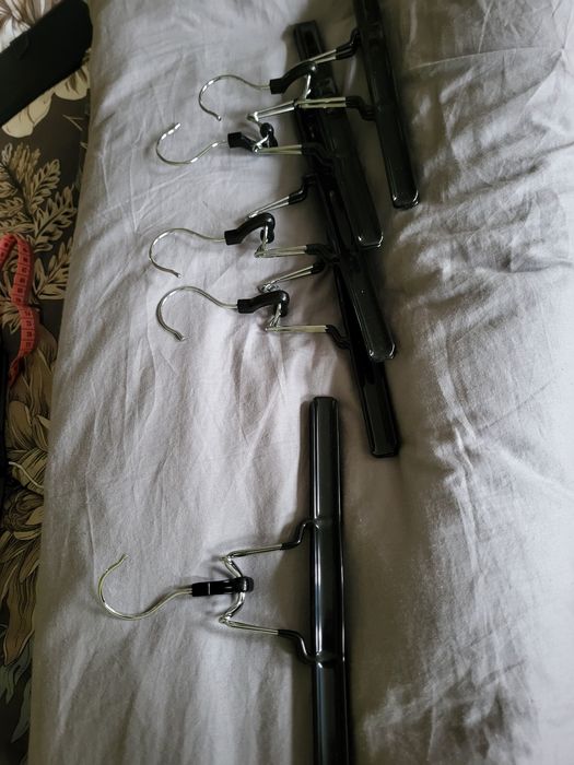 Wieszaki antypoślizgowe 5 sztuk