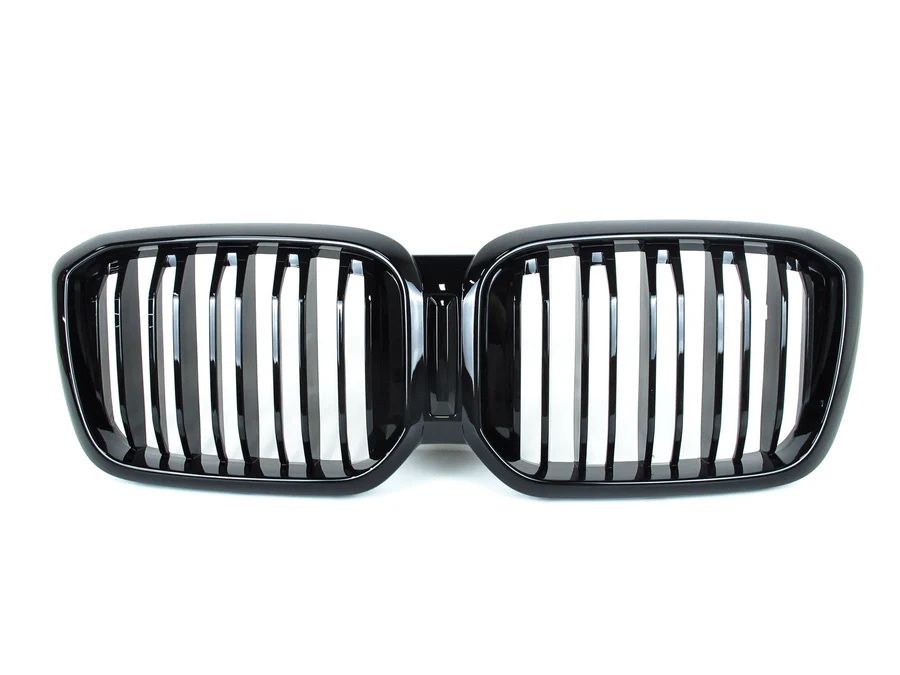 Ноздрі решітки BMW X3 X4 G01 G02 2022-2024 LCI Black чорні рестайлінг