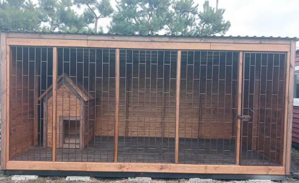 Будки для собак утеплені.Вольєри,альтанки,туалети.