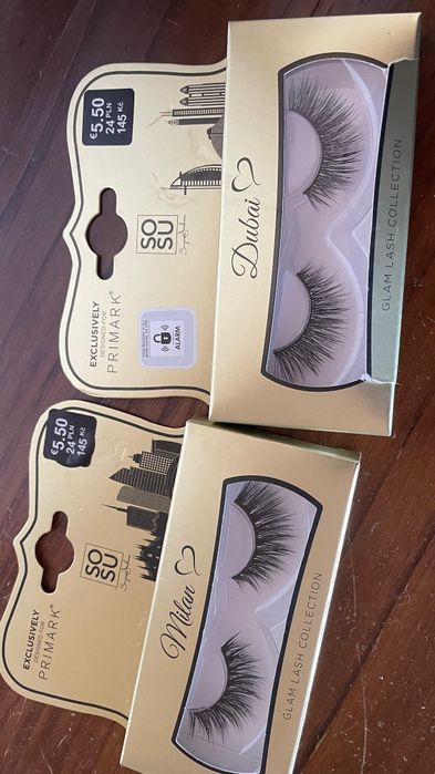 2 kits novos de pestanas