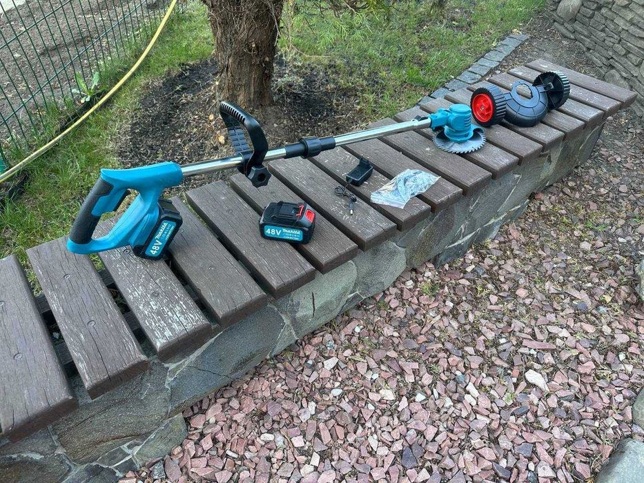 Аккумуляторный триммер Makita Аккумуляторная газонокосилка Электрокоса