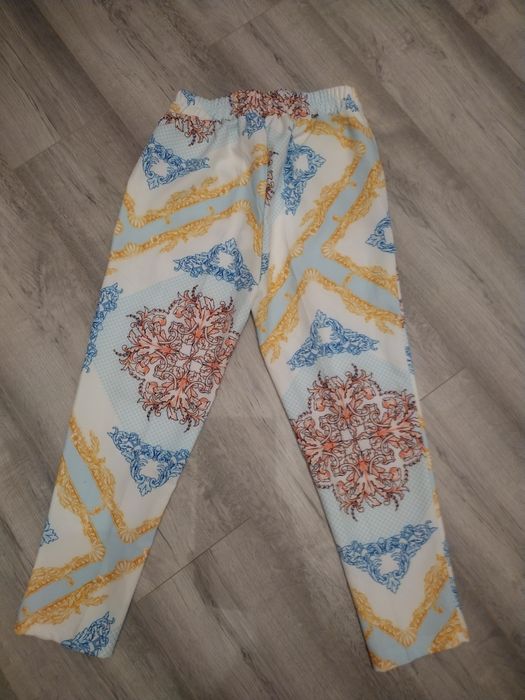 Eleganckie spodnie w kantke