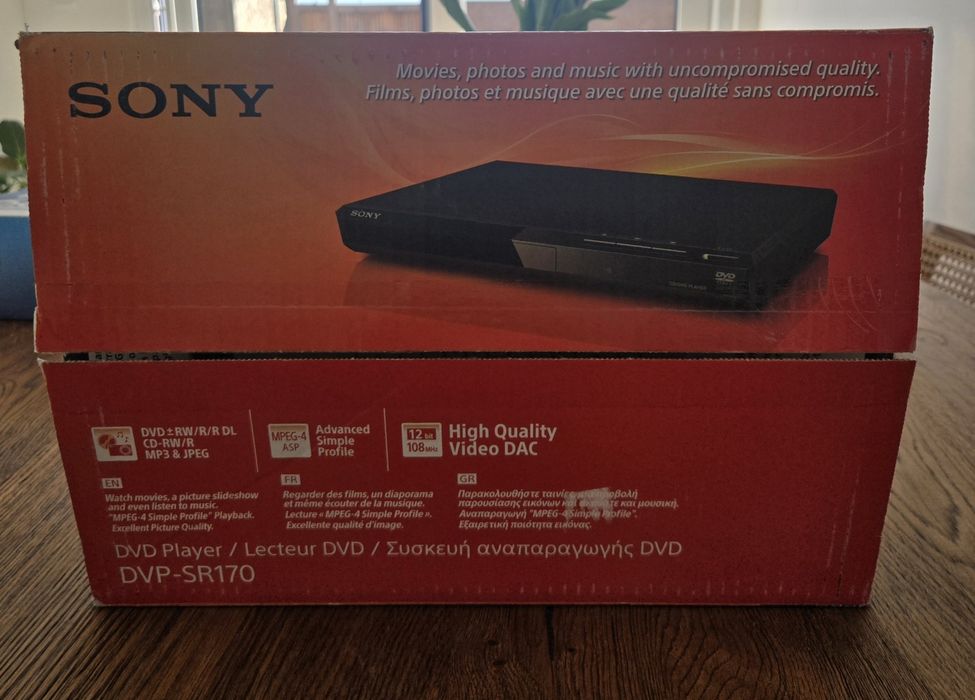 Odtwarzacz DVD Sony DVP SR170