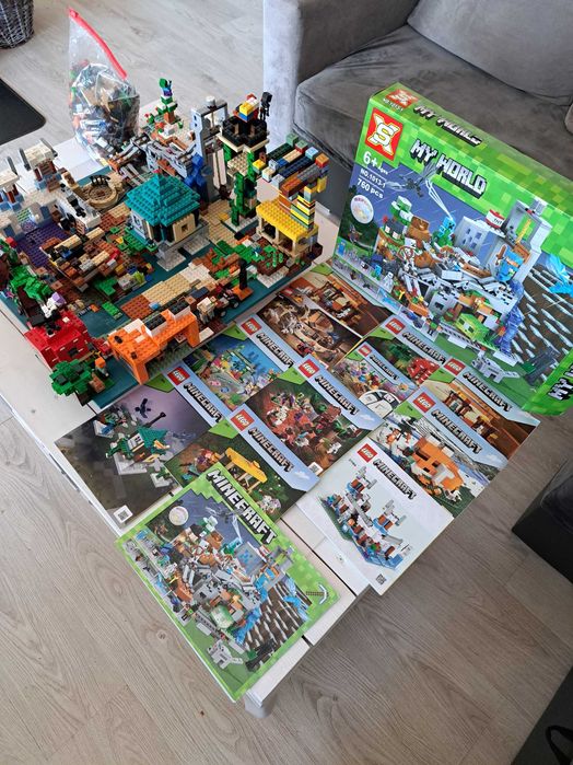 Klocki lego Minecraft