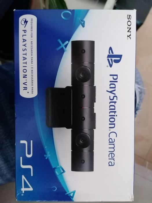 Câmara e auscultadores para ps4 como novos
