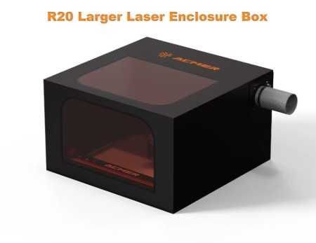 Caixa de exaustão de fumos para laser