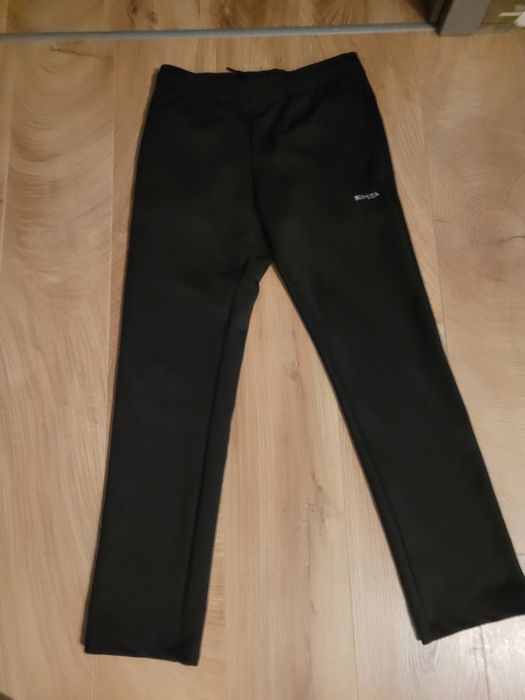 Spodnie dresowe treningowe do piłki nożnej Kipsta Decathlon 152 czarne