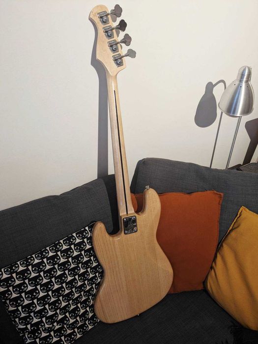 Gitara basowa Harley Benton JB-75MN NA Vintage Series