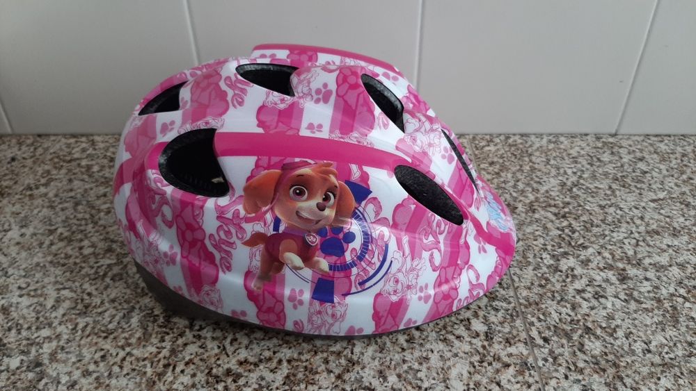 Capacete criança - Patrulha Pata (Skye)