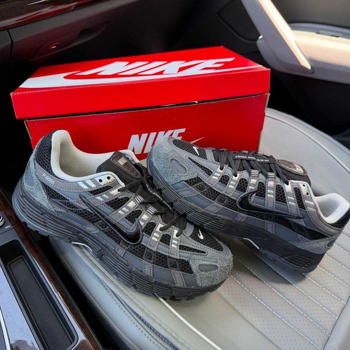 !WOW! Кросівки Nike P-6000 Black Grey White | найк пі6000