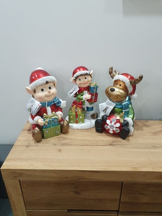 Figurki Świąteczne duże Led
