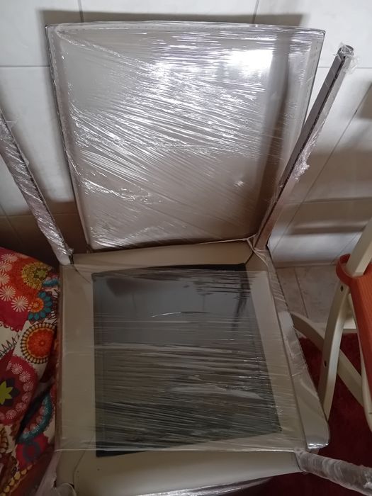 Cadeiras sala/escritório cinzas do Ikea