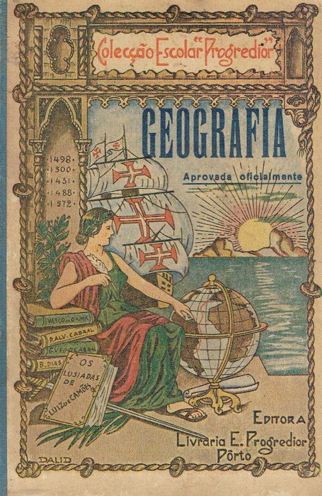 7686  Ensino . Livros Escolares de Geografia (anos 60)