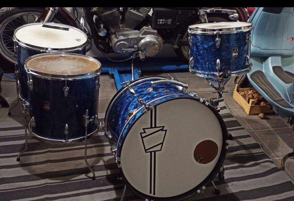 Perkusja Vintage Drum Mate - 60's Made In Japan MIJ Marki • OLX.pl