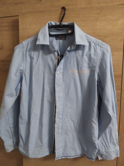 Koszula niebieska  r.140