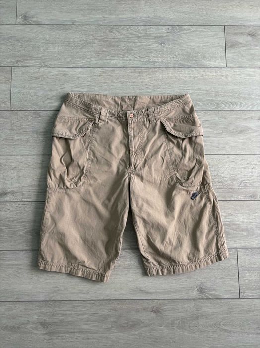 Чоловічі Карго Бермуди Кежуал Шорти Вінтаж Найк Nike Cargo Vintage Y2K Size L Л Розмір Оригінал
