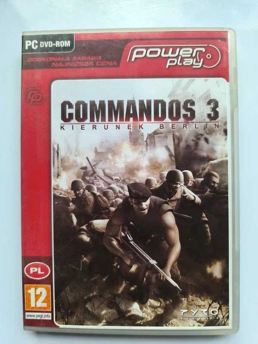 Commandos 3, kolekcja Power Play, gra PC