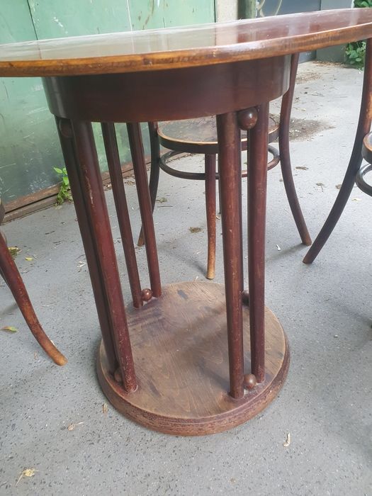 Komplet mebli kawiarnianych  z fabryki MAZOWIA