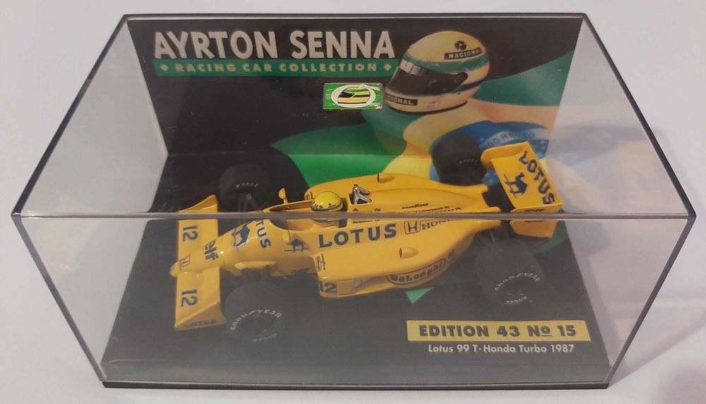 Ayrton Senna F1 Lotus 99T 1987 Minichamps