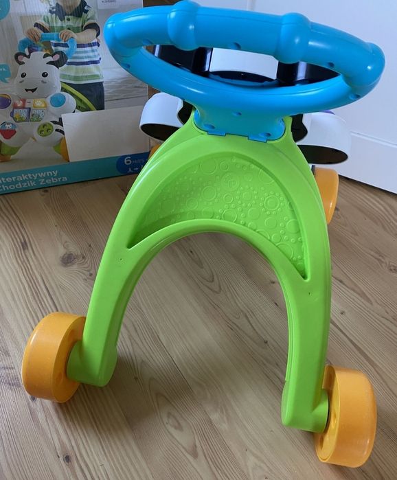 Chodzik pchacz Fisher Price Zebra Język Polski