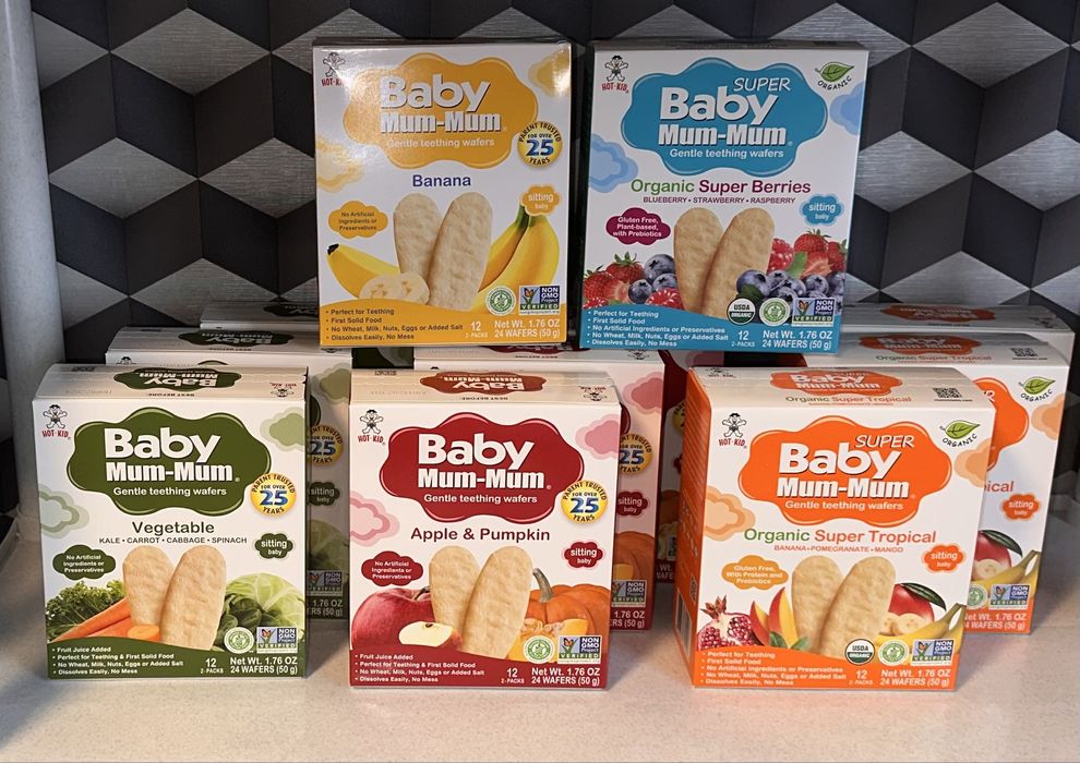 Gerber гербер США  yogurt melts Pufs бананове печиво зірочки йогуртові