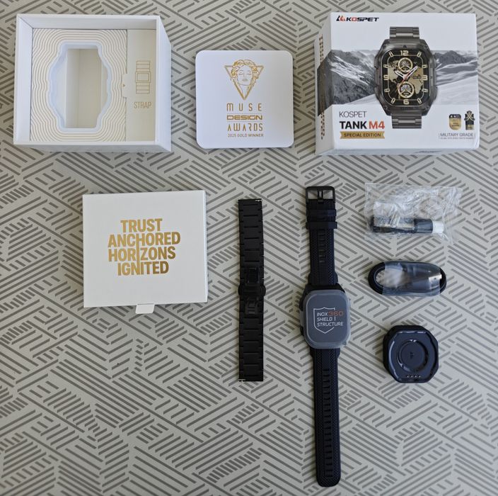 Smartwatch Kospet Tank M4 Special Edition (Novo)