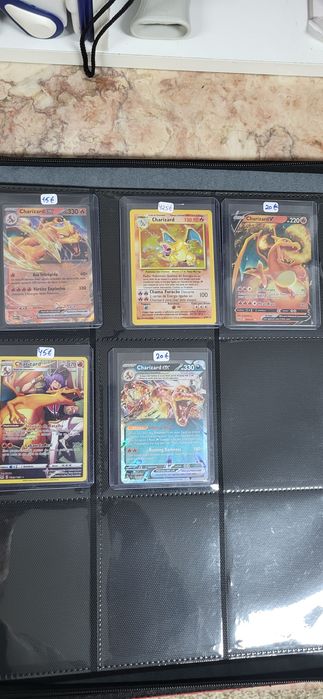 Pokémon Charizards GX V EX VStar Radiant Vmax base set