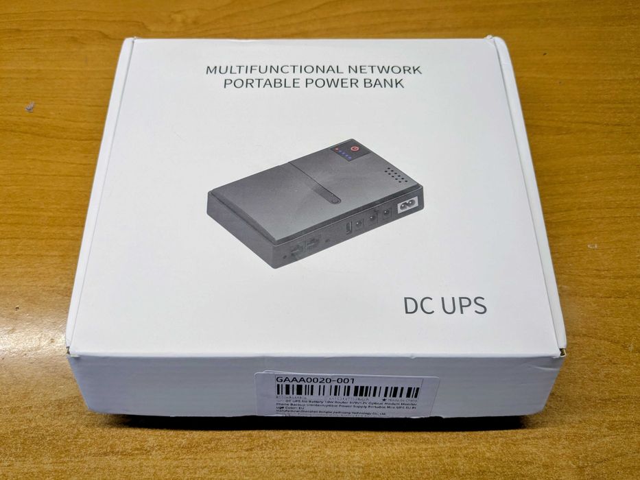 ДБЖ для роутера DC 5V/9V/12V Чорний Новий Без АКБ