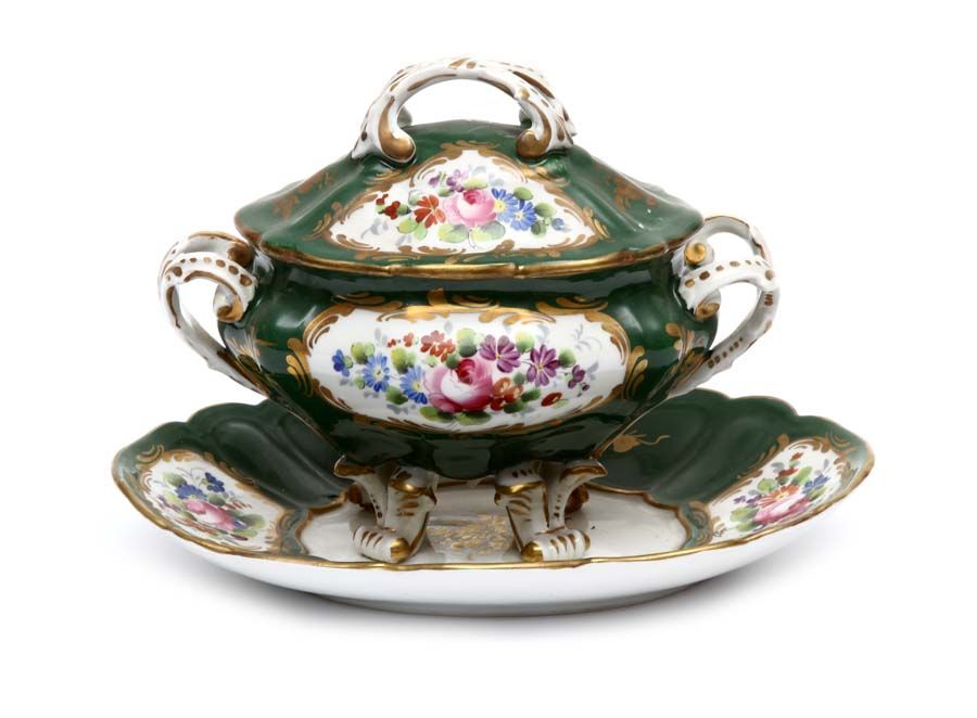 Terrina em porcelana Companhia das Índias