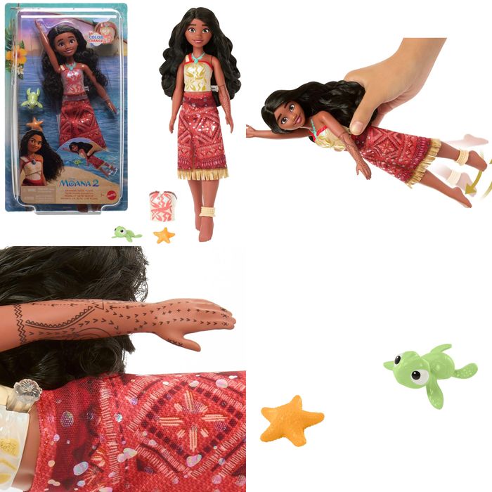 Лялька Mattel Disney Princess Попелюшка, Тіана, Рапунцель, Бель, Моана