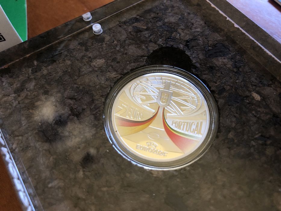 Moeda 5€ - UEFA EURO 2024 - Prata PROOF