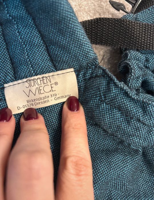 Nosidło ergonomiczne tkane Stochrenwiege