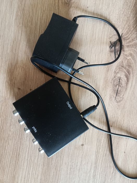 Konventer, adapter PrPbY na HDMI (retro konsole: PS2, DC itp.  DVD)