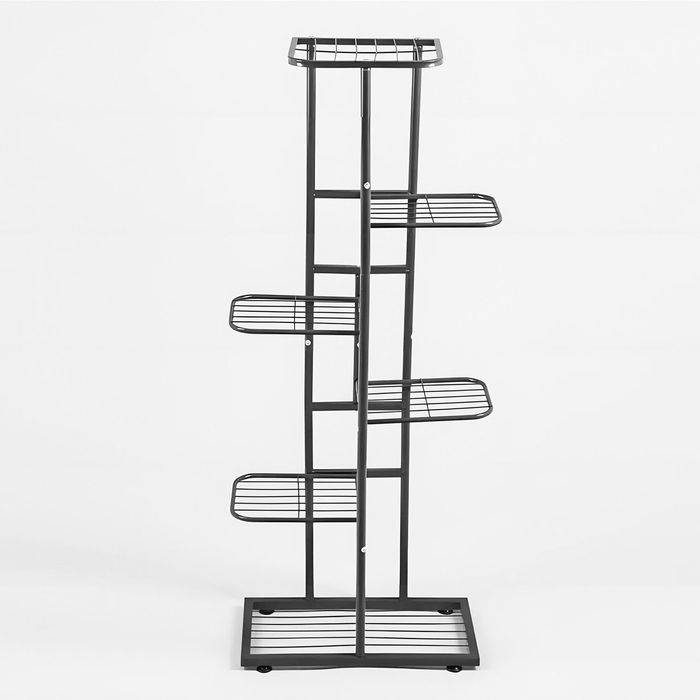 KWIETNIK stojący 6-poziomowy metalowy loft doniczki