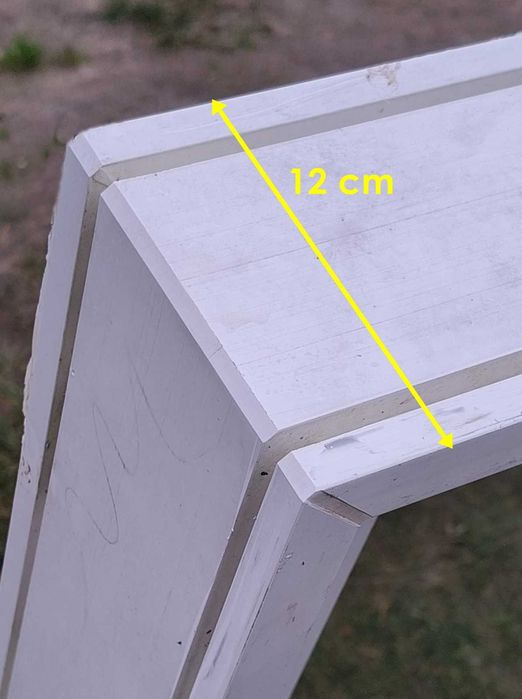 Drzwi duńskie wejściowe PRIMO SYSTEM PCV, z demontażu 100/213 cm