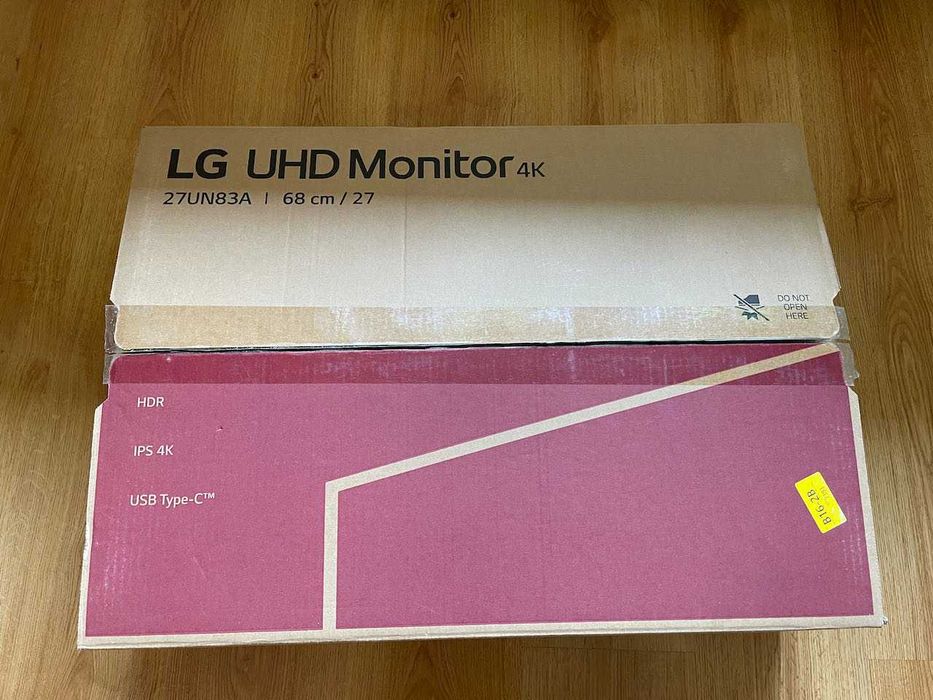 Monitor LG UHD, 27UN83A, 27'', IPS 4k