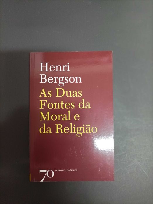 As Duas Fontes da Moral e da Religião

de Henri Bergson

Estado: novo