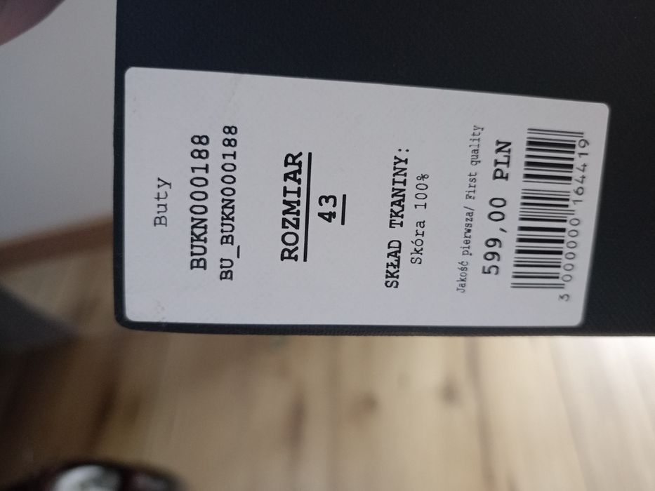 Buty męskie Giacomo Conti 43