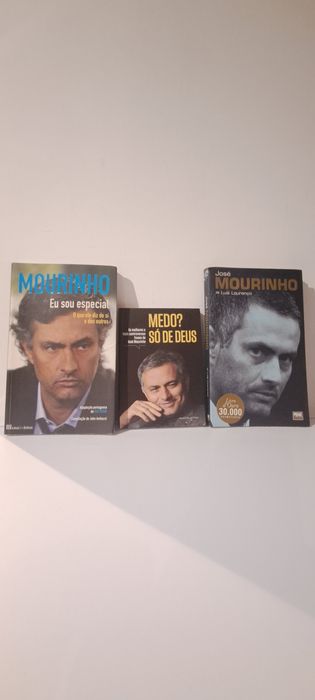 3 livros do José Mourinho