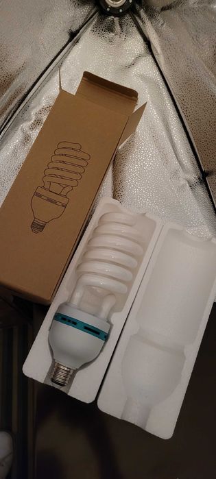 Lâmpada CFL 135W para estúdio fotografia softbox ou projector