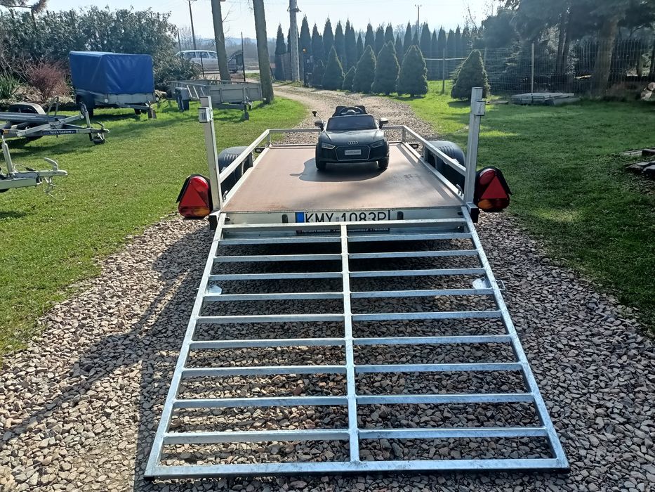 Przyczepa na quada traktorek wynajem wypożyczalnia