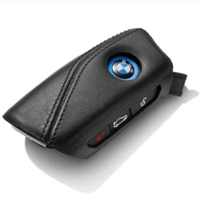 Oryginalne etui na kluczyk BMW 3. generacji, czarne